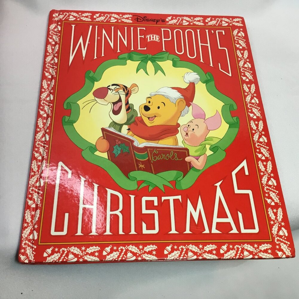 Disney's Winnie the Pooh's Christmas - Hardcover By Bruce Talkington - GOOD